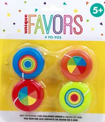 Unique Yo-Yos 4 ea