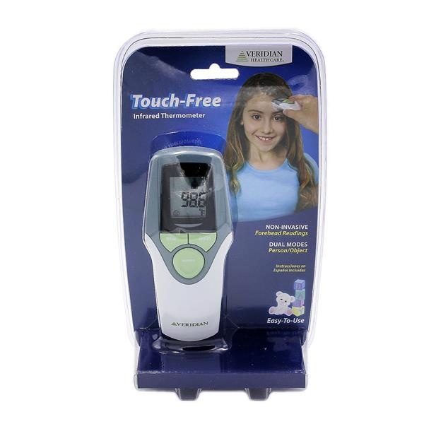 slide 1 of 1, Veridian Healthcare Touch Free Thermometer, 1 ct