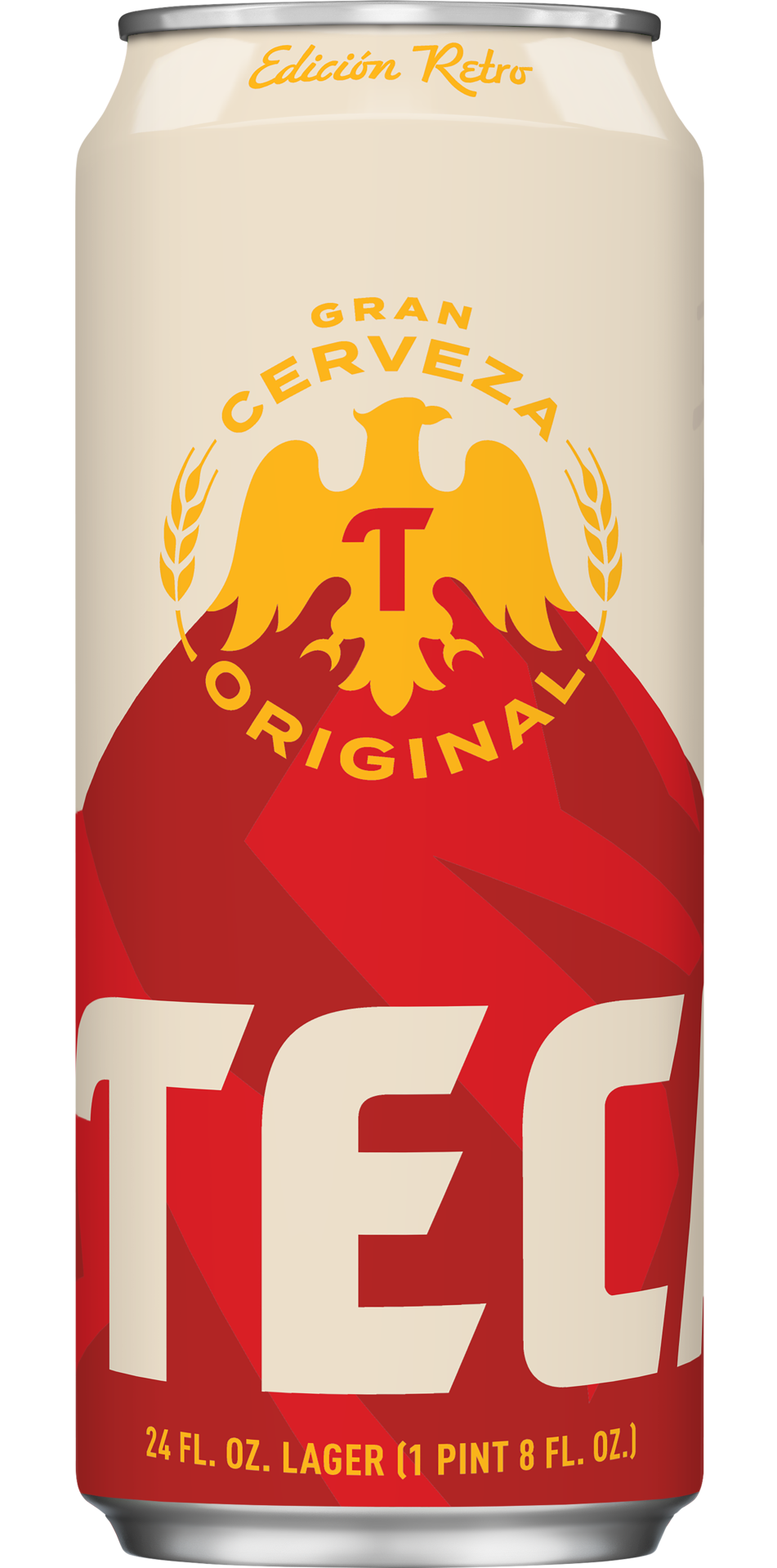 slide 1 of 2, Tecate Original Mexican Lager Beer, Single 24 fl oz Can, 24 oz