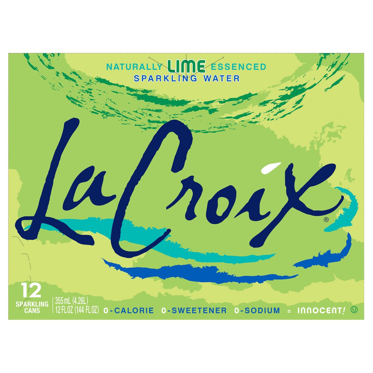 slide 1 of 9, La Croix Lime - 12 ct, 12 ct; 12 oz