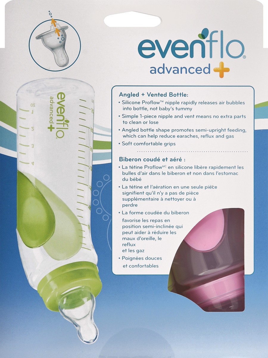 slide 6 of 7, Evenflo Bottles 3 ea, 3 ct