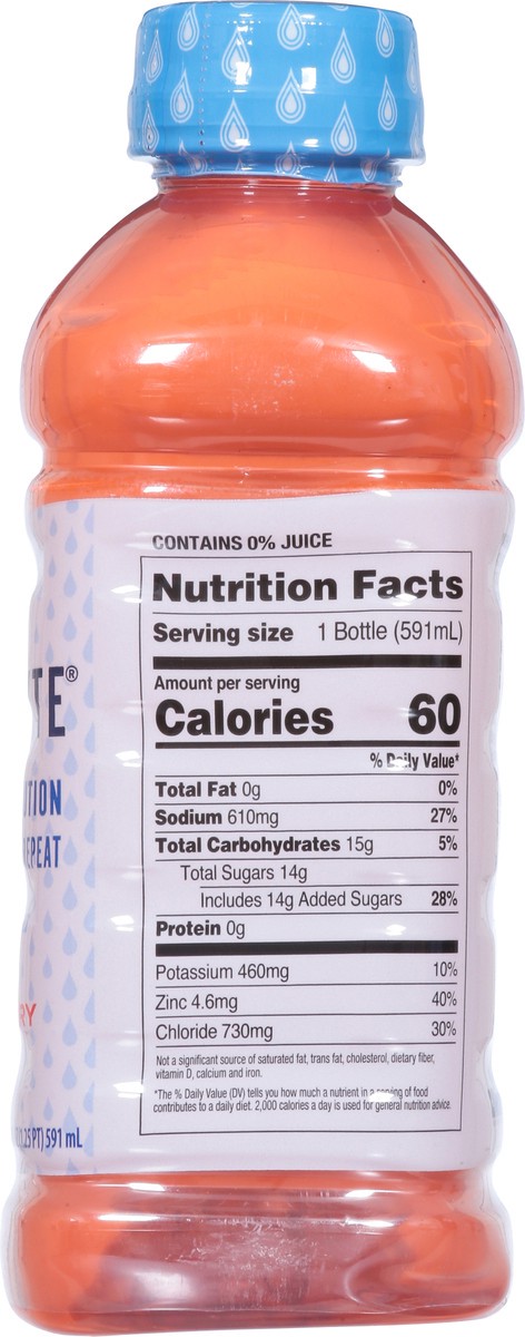 slide 4 of 15, Revitalyte Strawberry Electrolyte Solution 20 fl oz, 20 oz