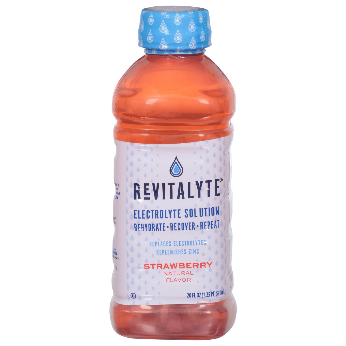 slide 10 of 15, Revitalyte Strawberry Electrolyte Solution 20 fl oz, 20 oz