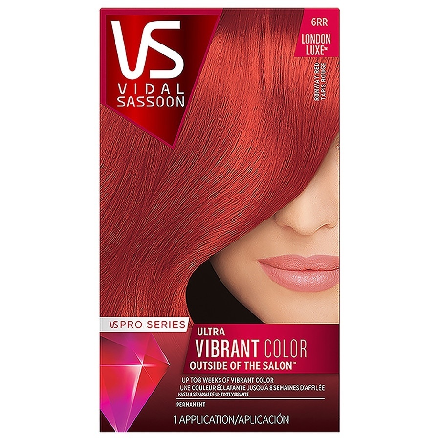 slide 1 of 1, Vidal Sassoon Pro Series London Luxe Runway Red Ultra Vibrant Hair Color 6Rr, 1 ct