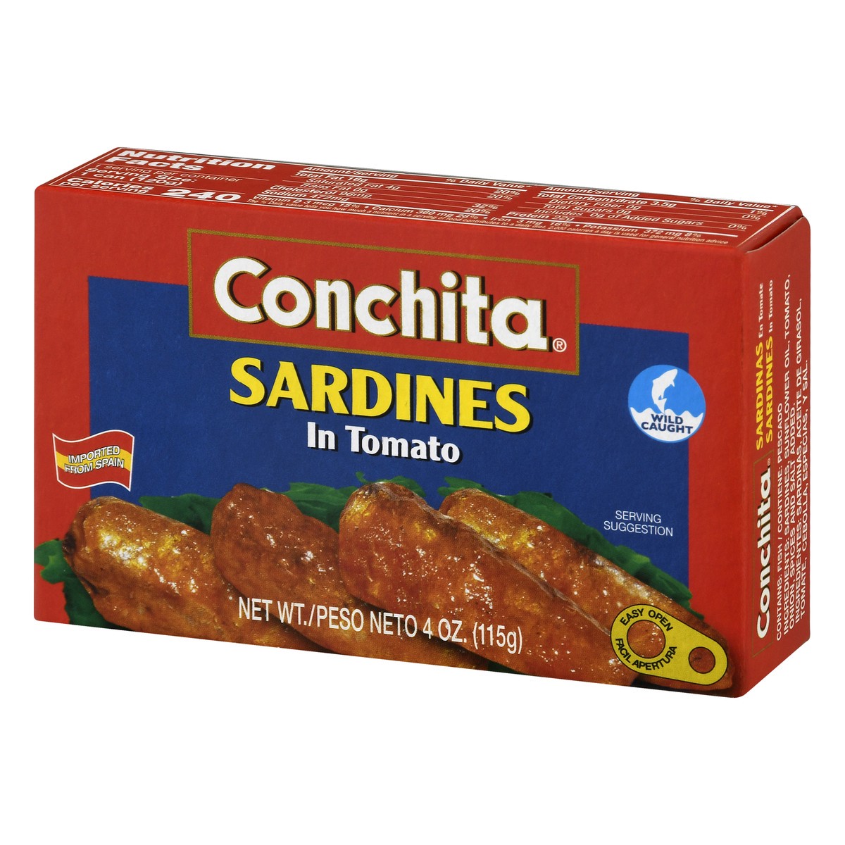 slide 11 of 12, Conchita Sardines In Tomato 4Oz, 1 ct