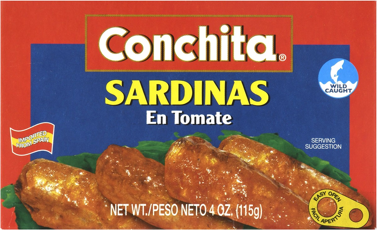 slide 7 of 12, Conchita Sardines In Tomato 4Oz, 1 ct