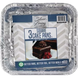 Durable Packaging Square Cake Pan