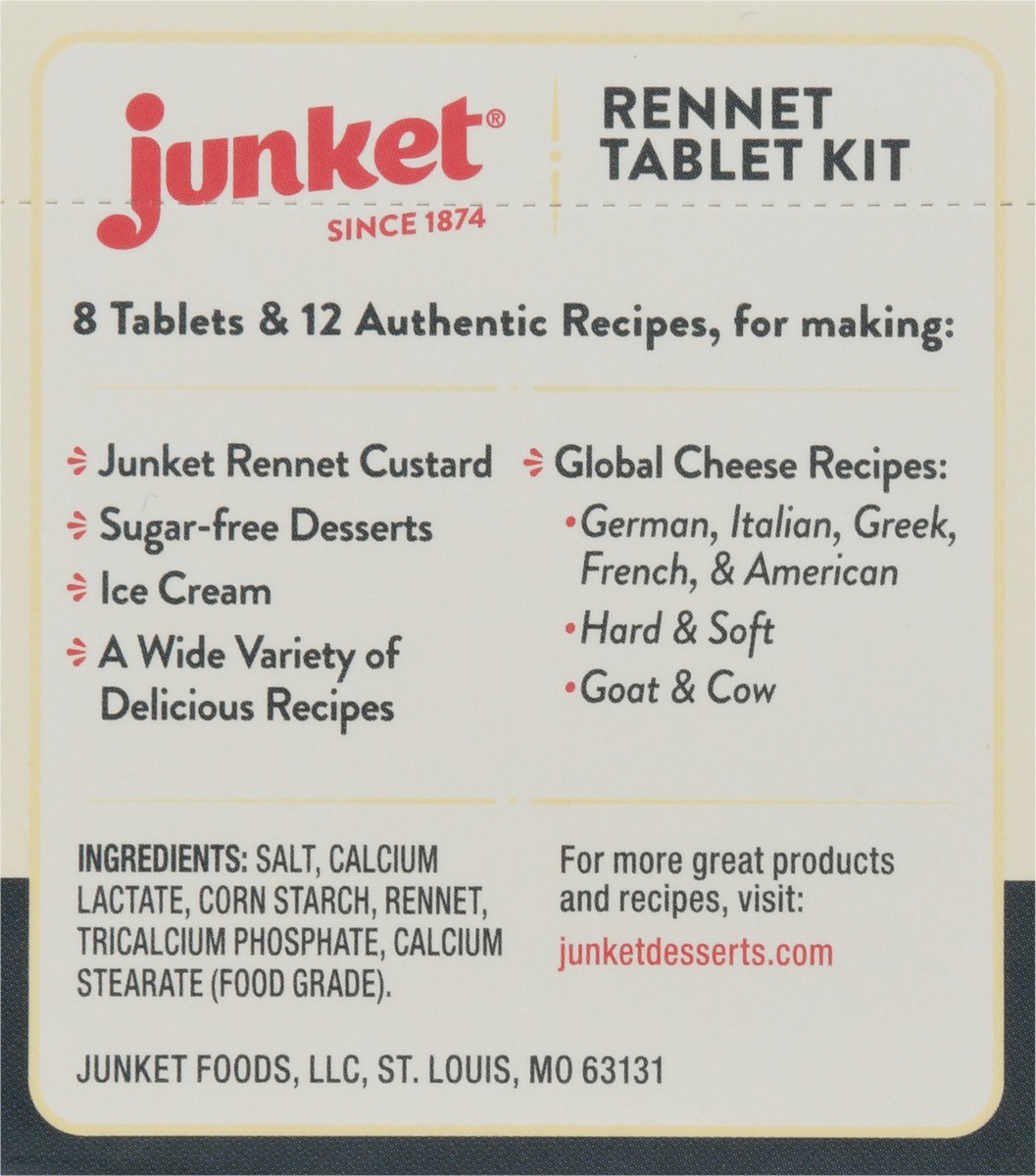 slide 3 of 13, Junket Rennet Tablets, 0.23 oz