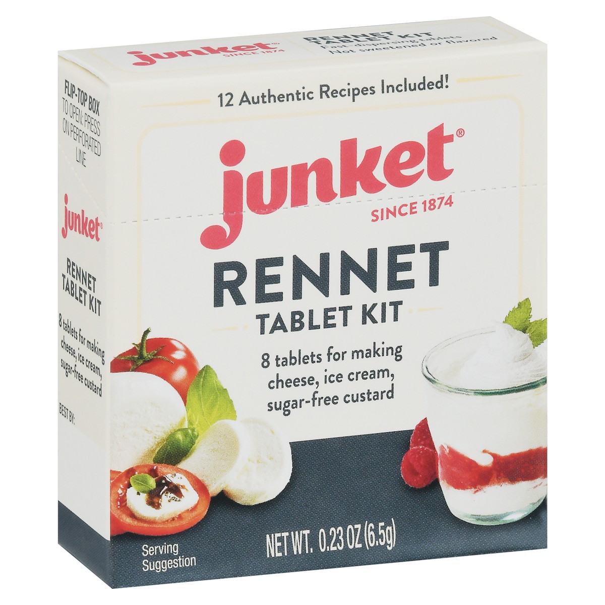 slide 12 of 13, Junket Rennet Tablets, 0.23 oz