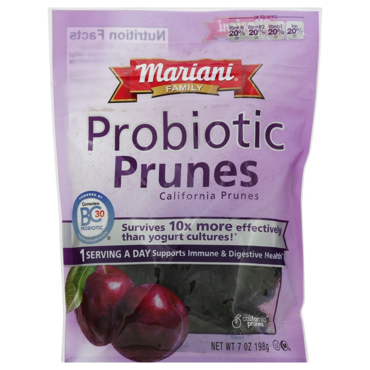 slide 1 of 1, Mariani Probiotic Prunes, 