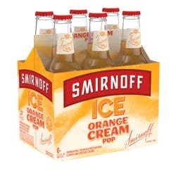 Smirnoff Ice Orange Cream Pop 6pk bottle