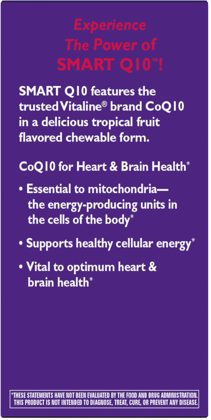 slide 3 of 5, Nature's Way SMART Q10™ CoQ10 100 mg, 30 ct