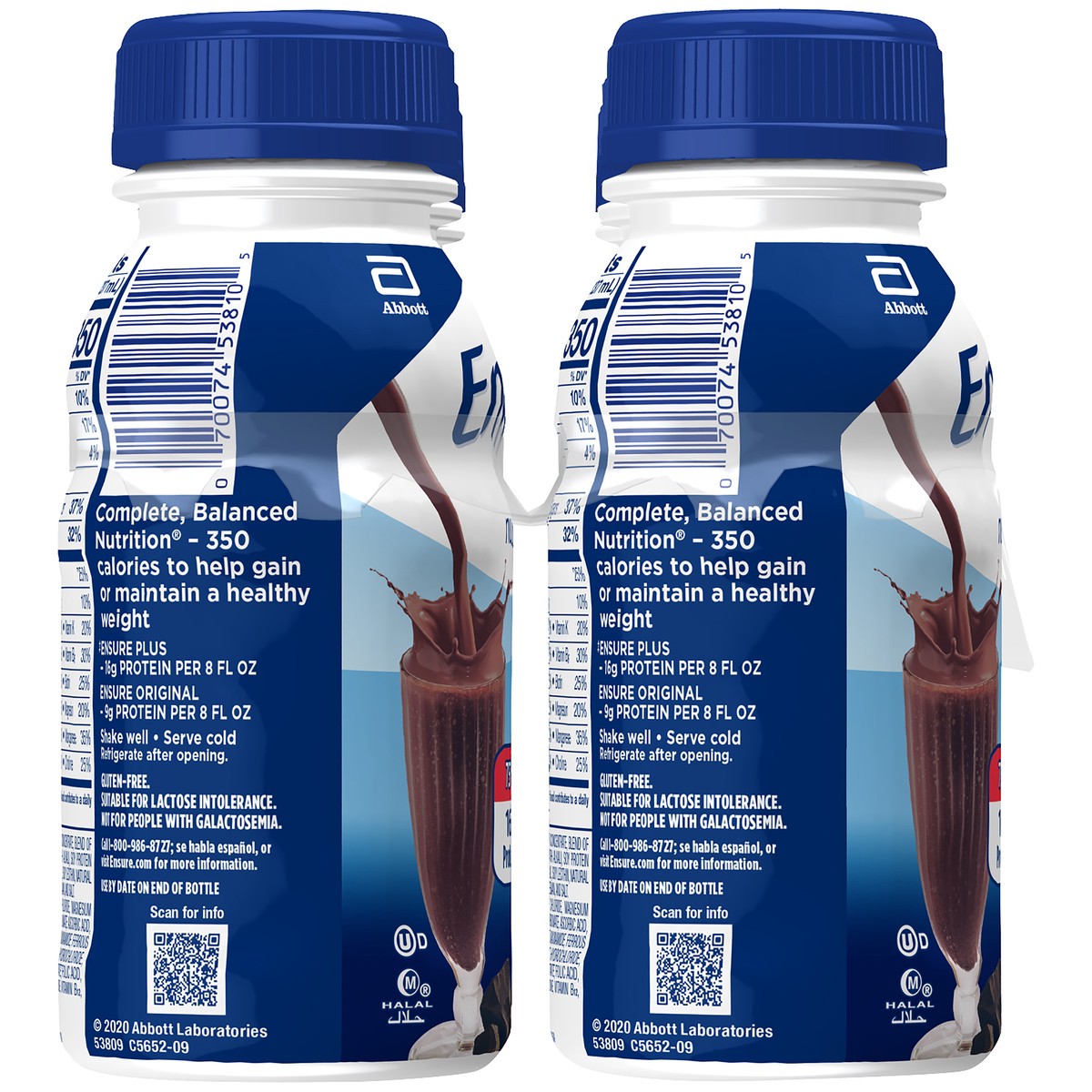 slide 7 of 9, Ensure Plus Nutrition Shake Dark Chocolate Ready-To-Drink 8 Fl Oz, 6Ct, 1 ct