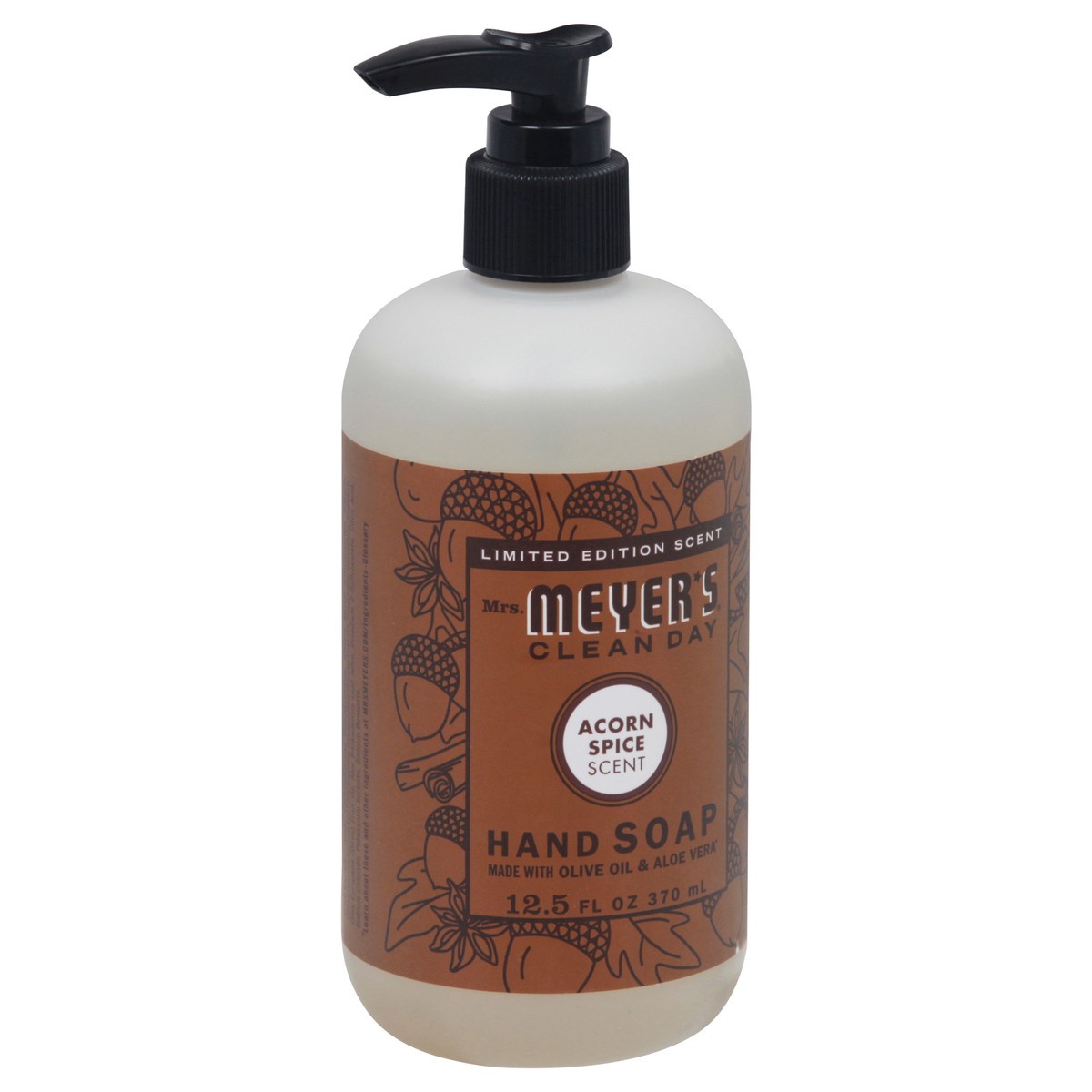 slide 2 of 13, Mrs. Meyer's Clean Day Liquid Hand Soap, Acorn Spice Scent, 12.5 Ounce Bottle, 12.5 fl oz