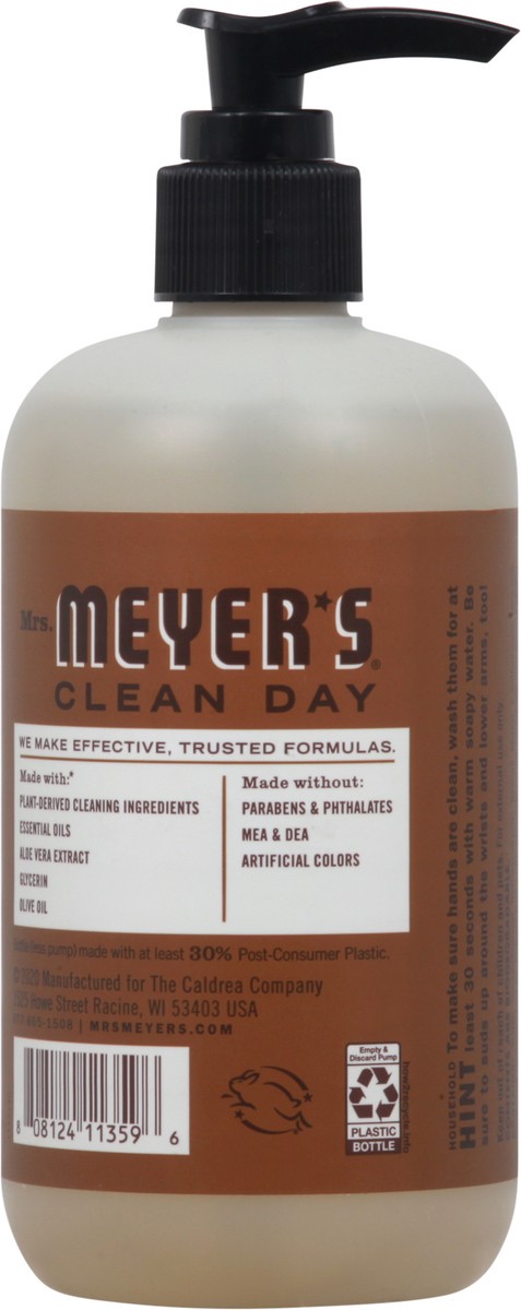 slide 11 of 13, Mrs. Meyer's Clean Day Liquid Hand Soap, Acorn Spice Scent, 12.5 Ounce Bottle, 12.5 fl oz