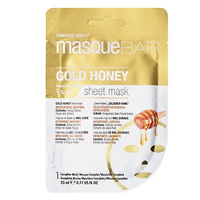 slide 1 of 1, Masque Bar Gold Honey Sheet Mask, 1 ct