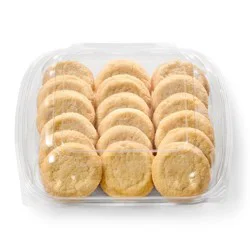 Hy-Vee Mini Sugar Cookies, 18ct