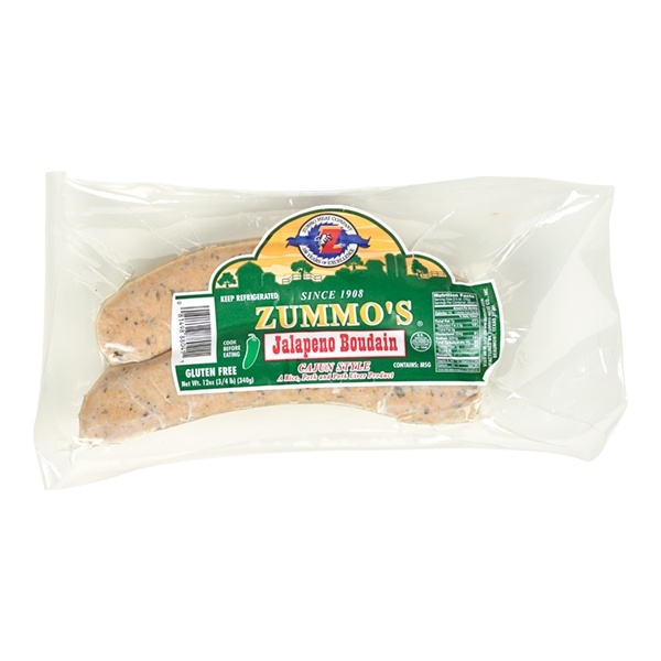 slide 1 of 1, Zummo's Hot Boudain, 12 oz