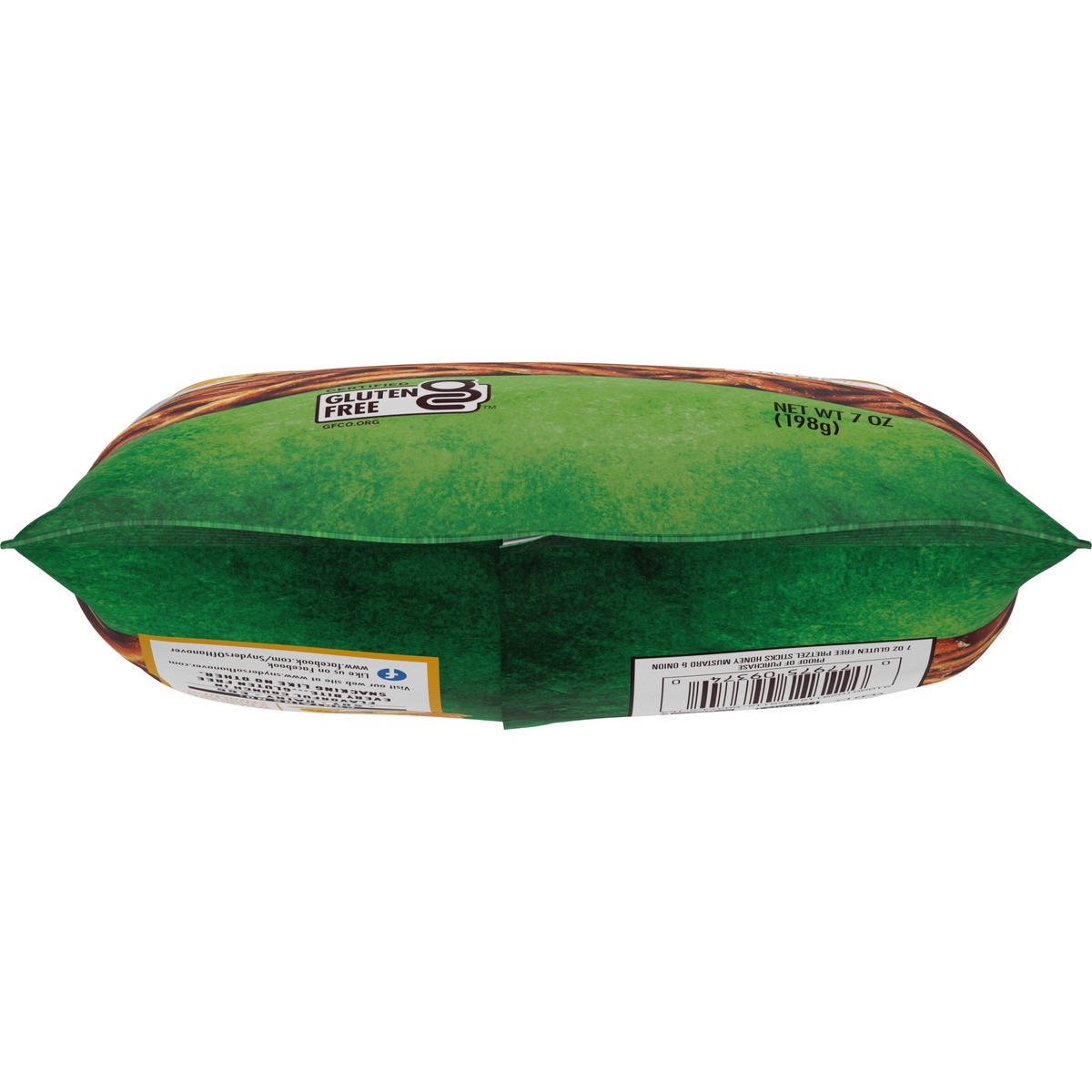 slide 2 of 9, Snyder's of Hanover Gluten Free Honey Mustard and Onion Pretzel Sticks, 7.000 oz