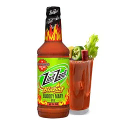 Zing Zang Blazing Bloody Mary Mix, Non-Alcoholic Cocktail Mixer, 32 Fl Oz Bottle