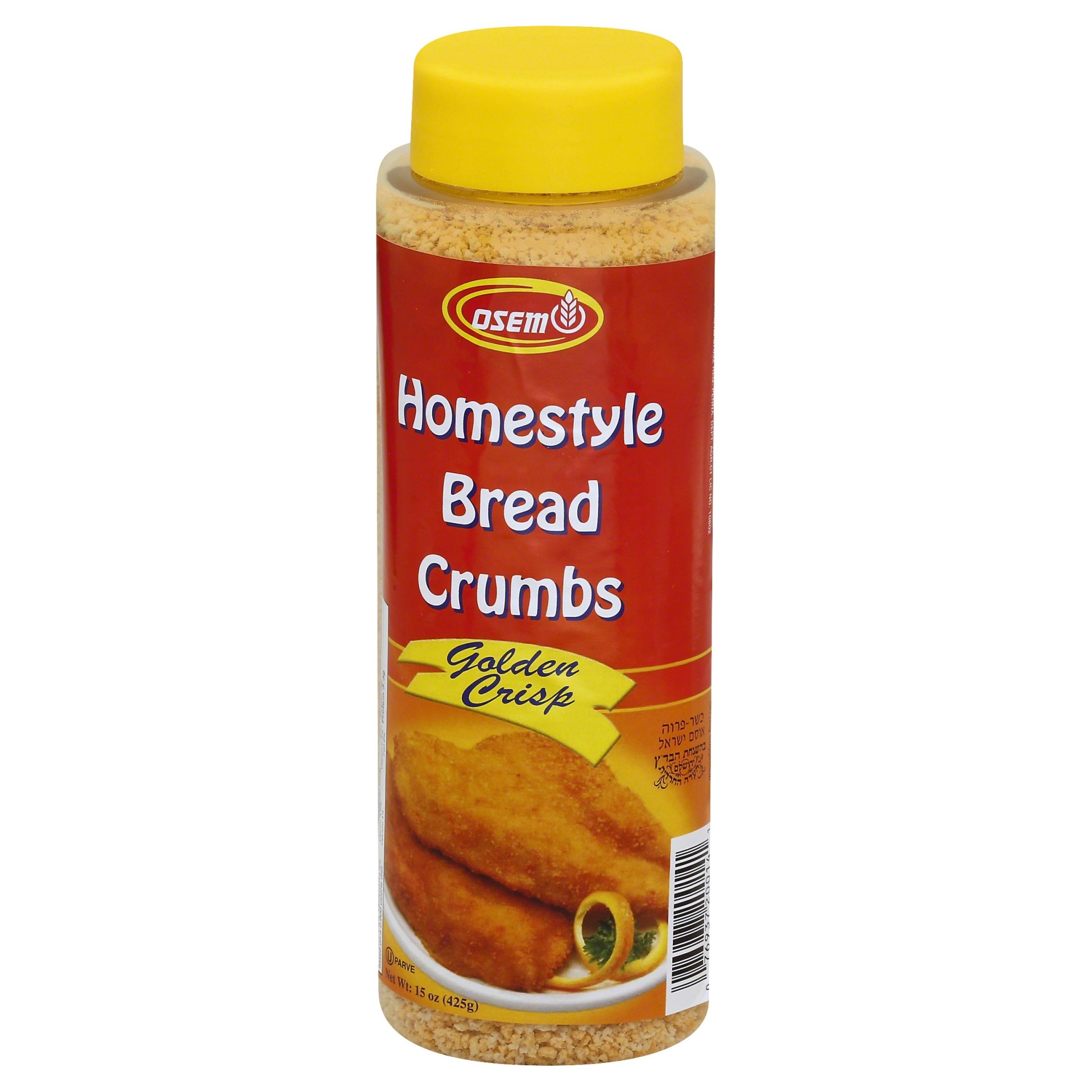 slide 1 of 1, Osem Golden Crisp Homestyle Breadcrumbs, 15 oz
