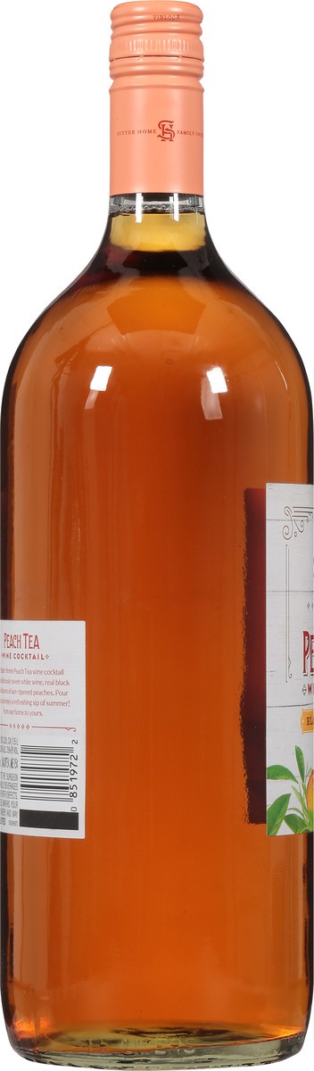 slide 9 of 9, Sutter Home Black Tea with Peach Wine Cocktail 1.5 l, 1.5 l