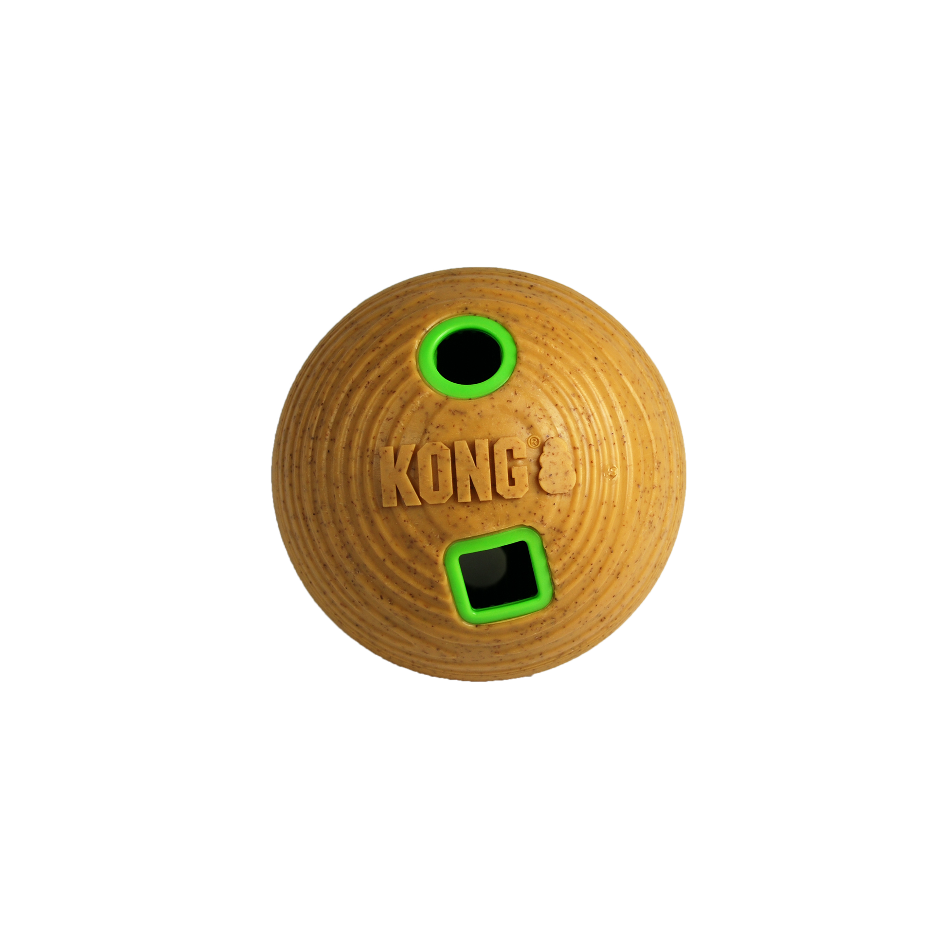 slide 1 of 4, KONG Bamboo Feeder Ball Md, 1 ct