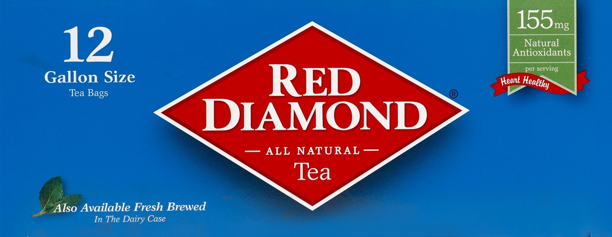 slide 4 of 5, Red Diamond Gallon Size Tea Bags - 12 ct, 12 ct