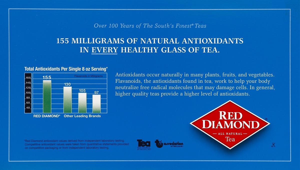 slide 2 of 5, Red Diamond Gallon Size Tea Bags - 12 ct, 12 ct