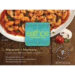 Eathos Vegan Macaroni + Marinara Frozen Meal