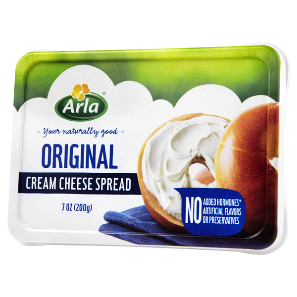 slide 1 of 4, Arla Original Cream Cheese Spread, 7 oz