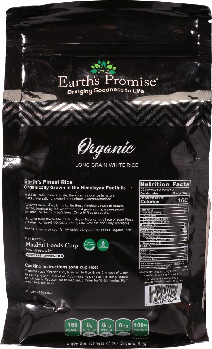 slide 9 of 9, Earth's Promise Organic Long Grain White Rice 32 oz,
