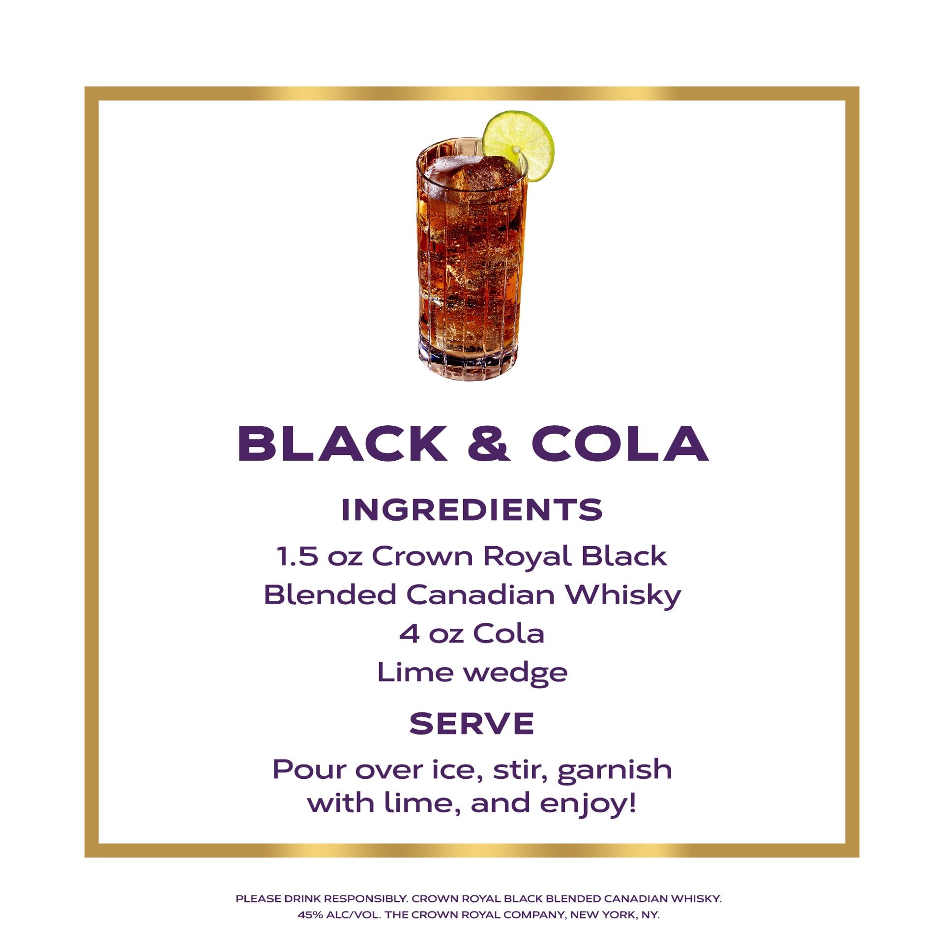 slide 3 of 10, Crown Royal Black Blended Canadian Whisky, 1.75 liter