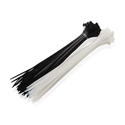 slide 1 of 1, Solid Gear Nylon Cable Tie, 100 ct