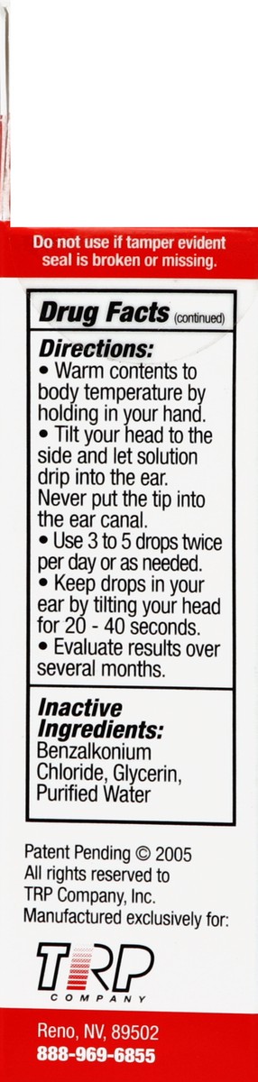 slide 2 of 7, Relief Products Ear Drops 0.5 oz, 0.5 oz