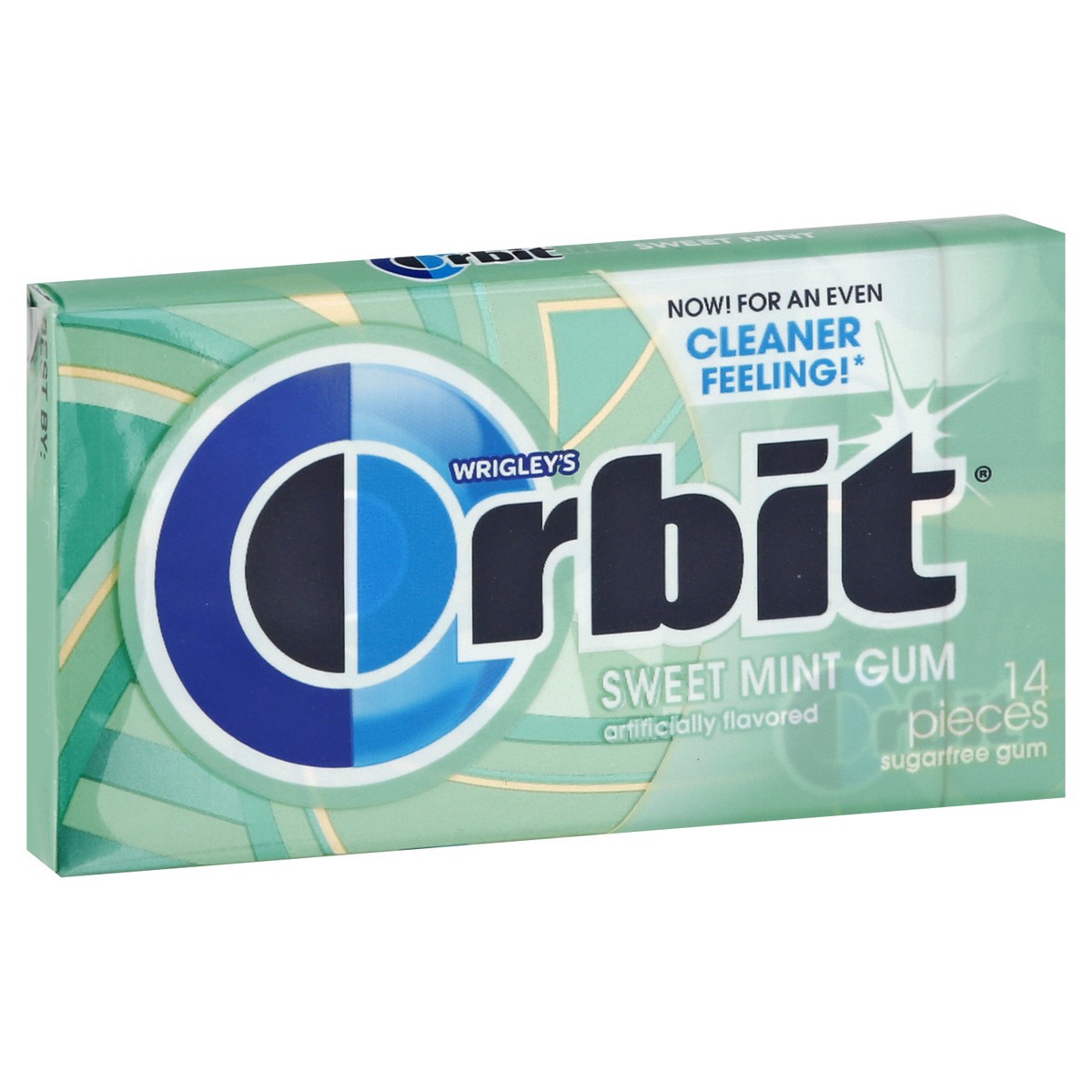 slide 1 of 70, Orbit Sugarfree Sweet Mint Gum 14 ea, 