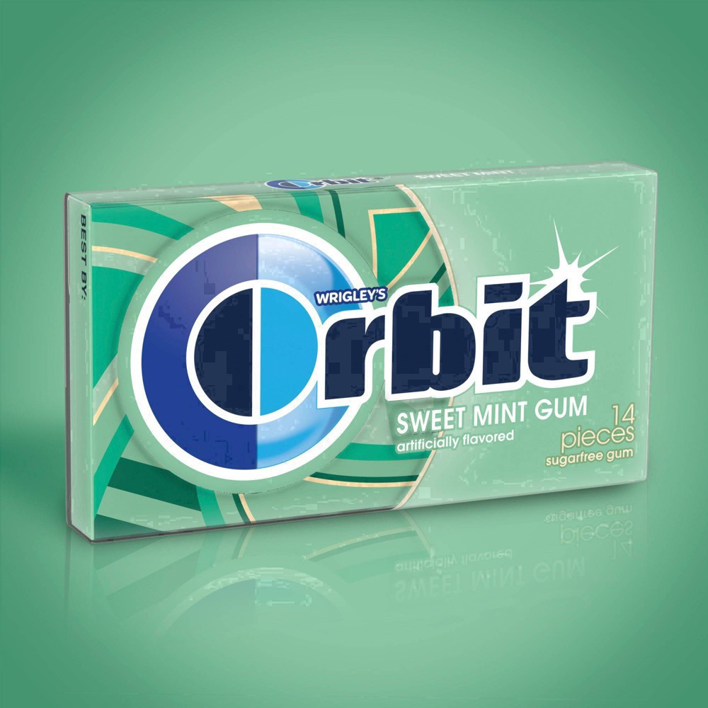 slide 62 of 70, Orbit Sugarfree Sweet Mint Gum 14 ea, 