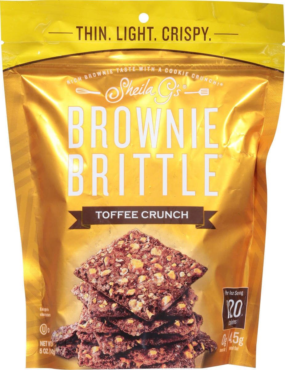 slide 7 of 9, Sheila G's Brownie Brittle, Toffee Crunch, 5 oz