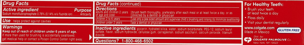 slide 3 of 6, Colgate Baking Soda and Peroxide Whitening Toothpaste, Brisk Mint - 2.5 Ounce, 2.5 oz