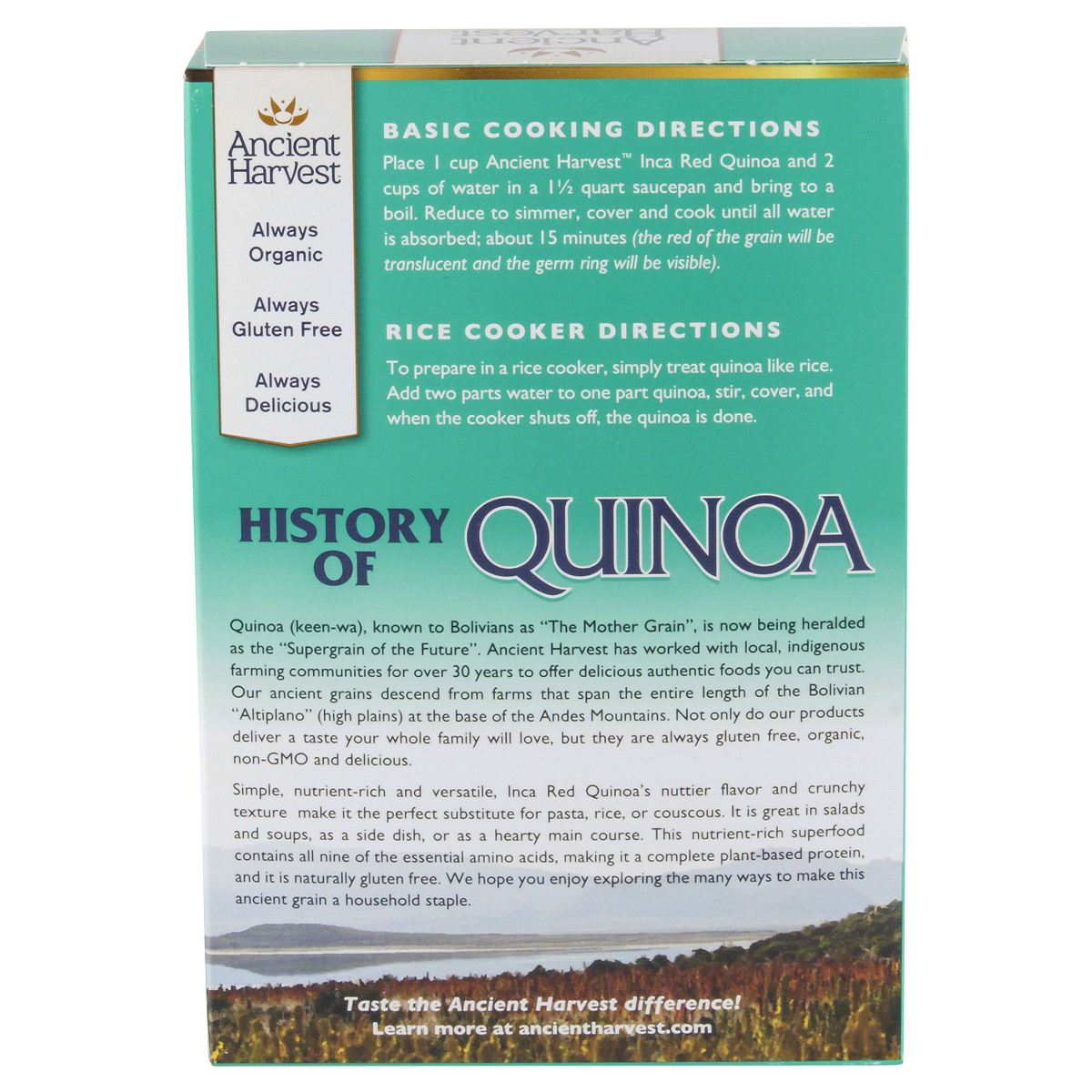 slide 11 of 16, Ancient Harvest Inca Red Quinoa 14.4 oz, 12 oz