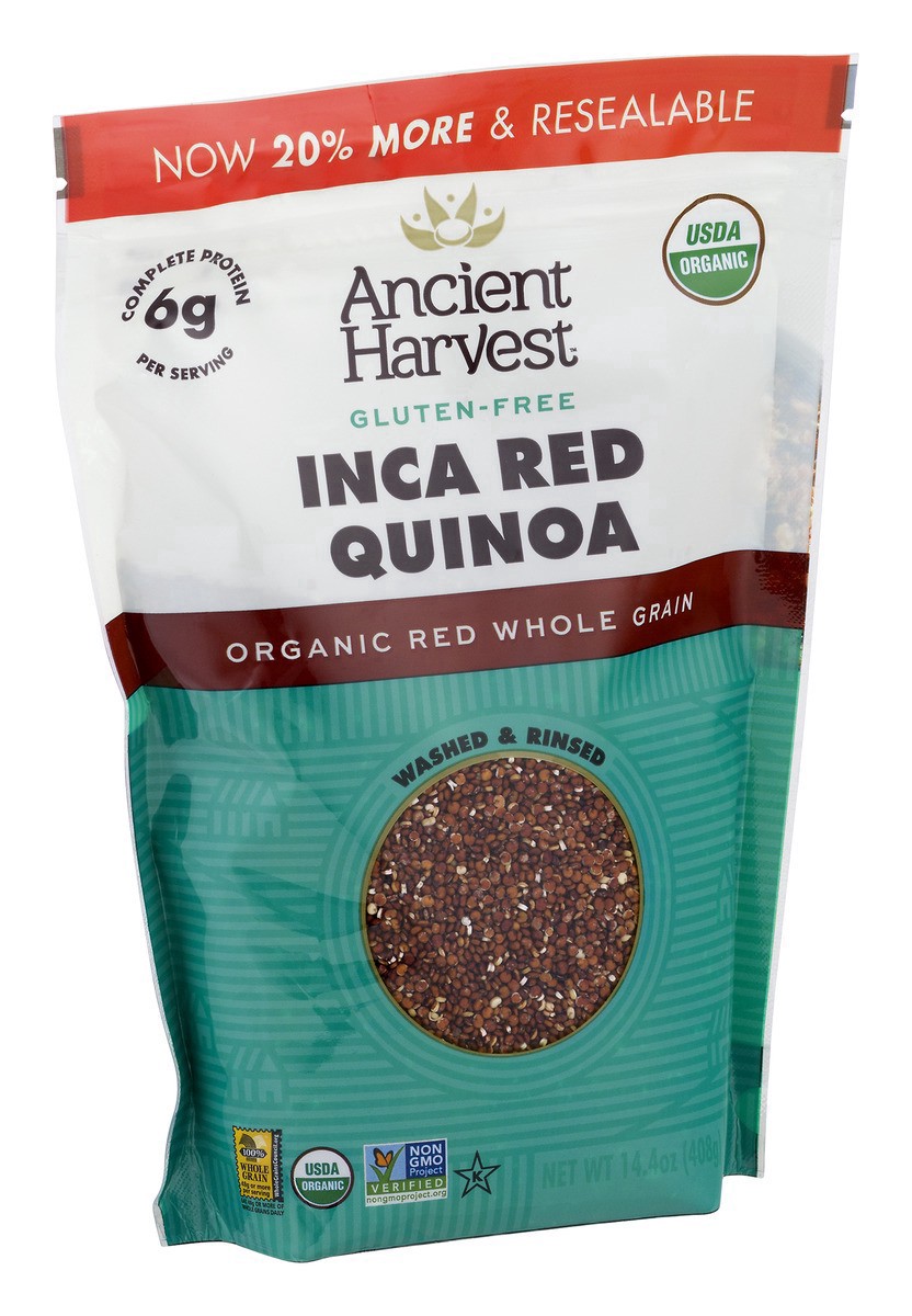 slide 16 of 16, Ancient Harvest Inca Red Quinoa 14.4 oz, 12 oz