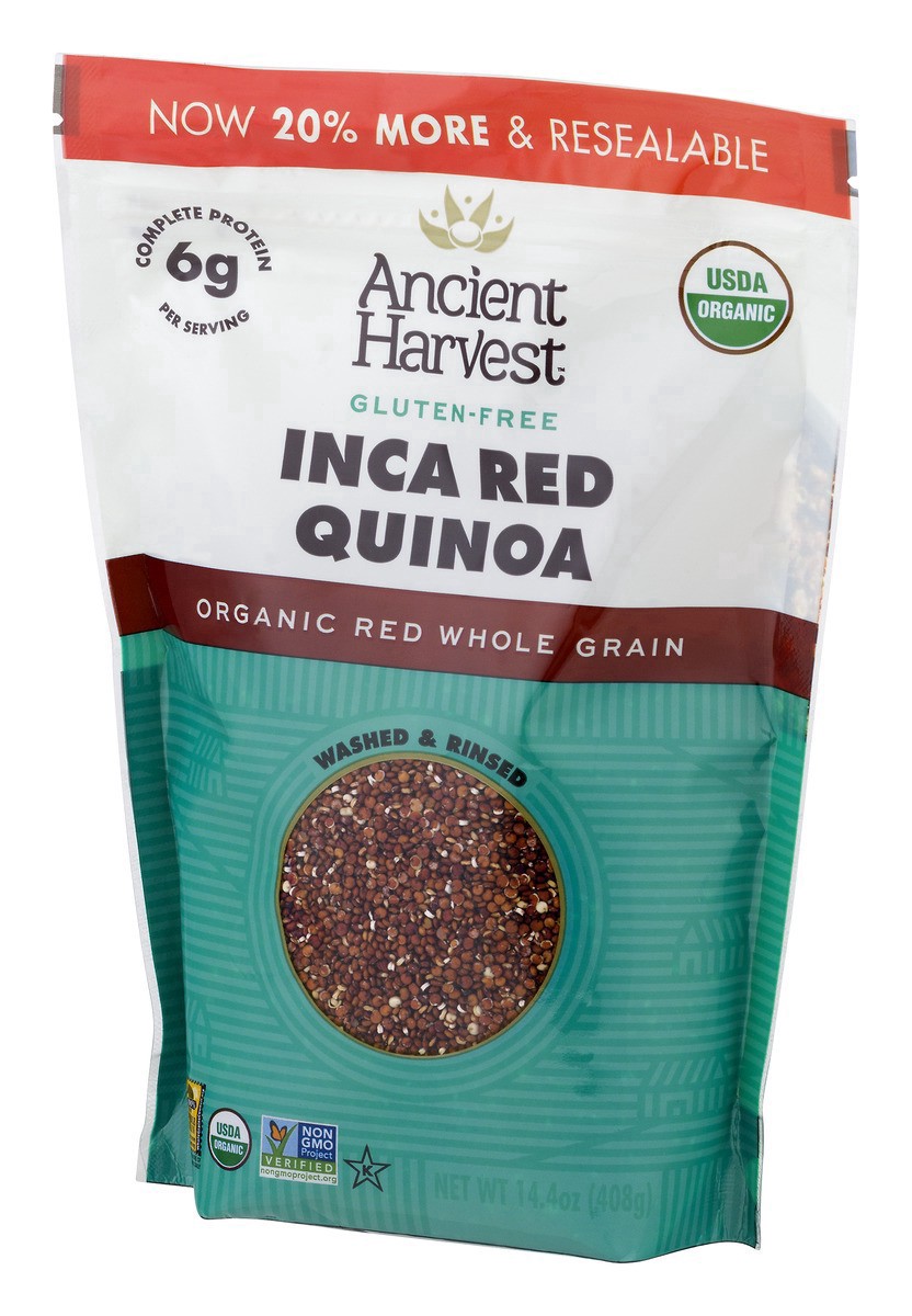 slide 6 of 16, Ancient Harvest Inca Red Quinoa 14.4 oz, 12 oz