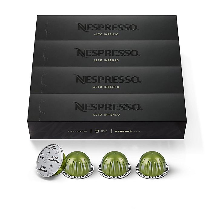 slide 1 of 6, Nespresso VertuoLine Alto Intenso Coffee Capsules, 40 ct