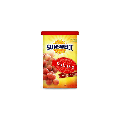 slide 1 of 1, Sunsweet Jumbo Red Raisins, 12 oz