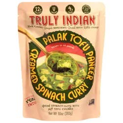 Truly Indian Creamy Spinach Curry Tofu