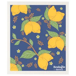 Now Designs Provencal Lemons Swedish Sponge Cloth