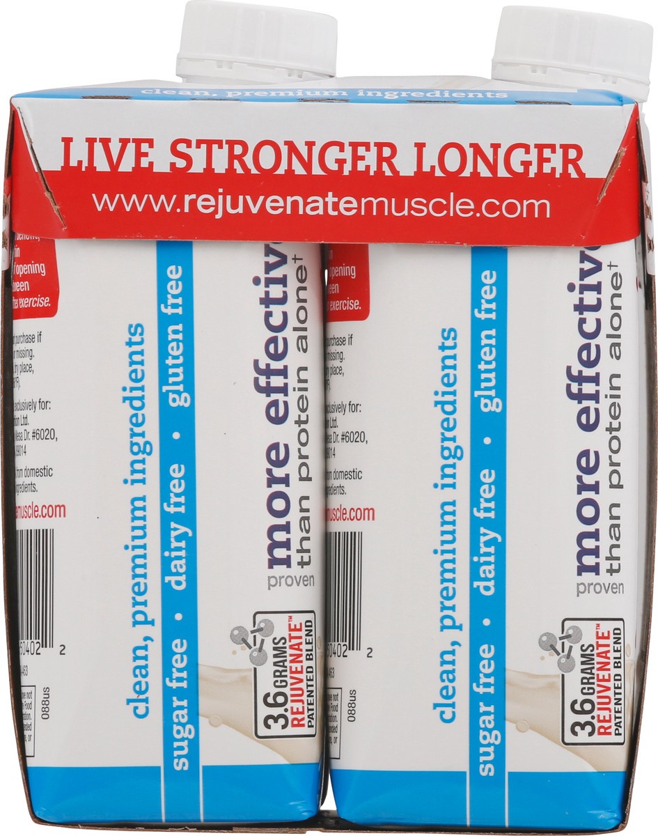slide 11 of 14, Rejuvenate Muscle Health+ Vanilla Protein Shake 4 - 11 fl oz Cartons, 4 ct