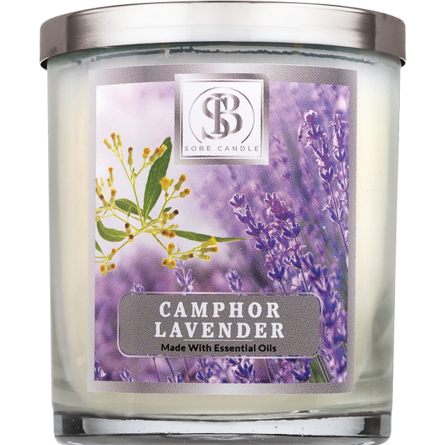 slide 1 of 1, CANDLES DSD Camphor Eucalyptus Sobe Candles, 1 ct