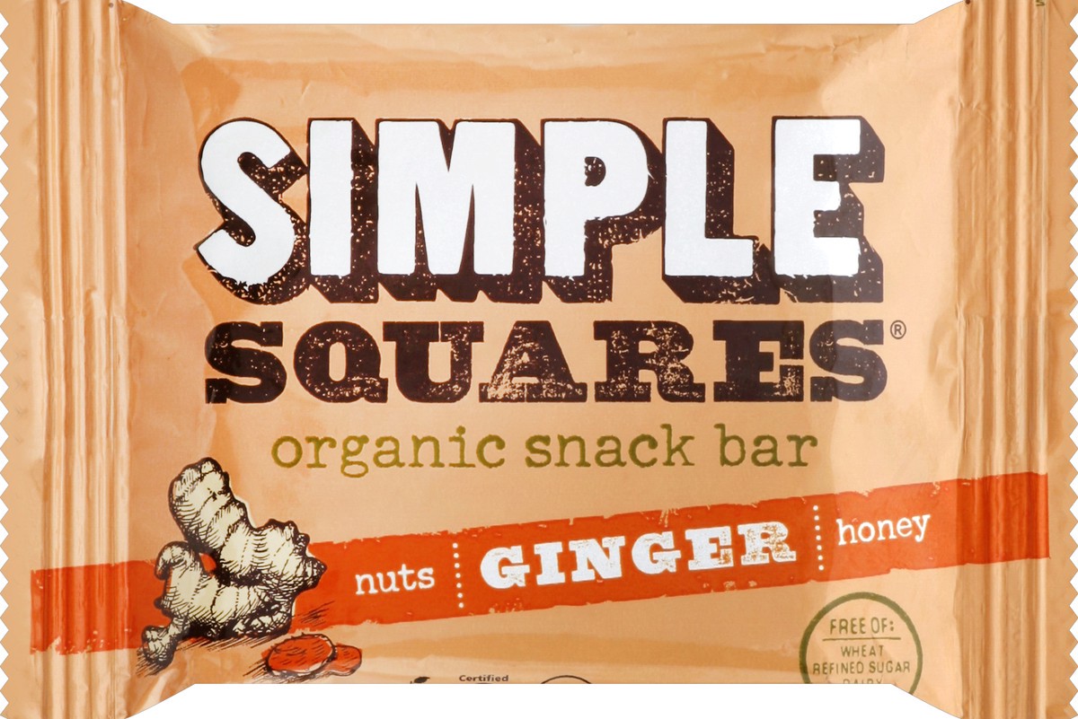 slide 1 of 6, Simple Squares Snack Bar 1.6 oz, 1.6 oz