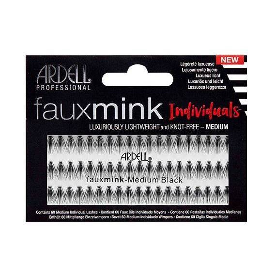 slide 1 of 4, Ardell Faux Mink Lash Individuals Combo Pack - Short/Med/Long, 60 ct